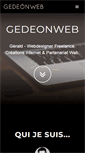 Mobile Screenshot of gedeonweb.fr